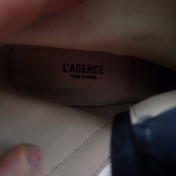 L agence black suede ankle boots 36 - Picture 9 of 10